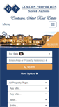 Mobile Screenshot of goldenproperty.co.za